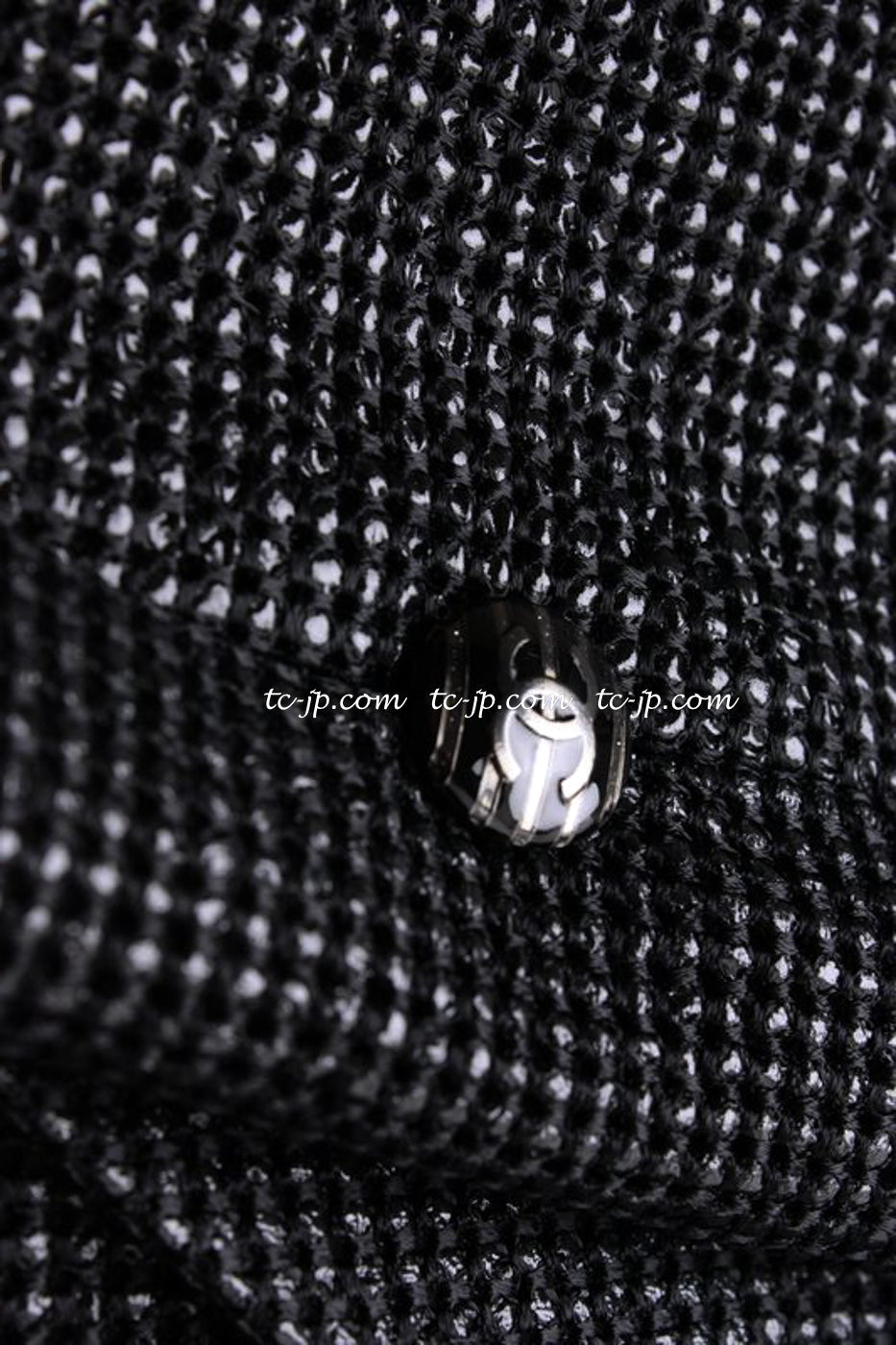 CHANEL 14C Black Metallic Tweed Jacket 42 シャネル メンズも ブラック メタリック ジャケット 即発
