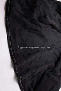 CHANEL 14C Black Metallic Tweed Jacket 42 シャネル メンズも ブラック メタリック ジャケット 即発