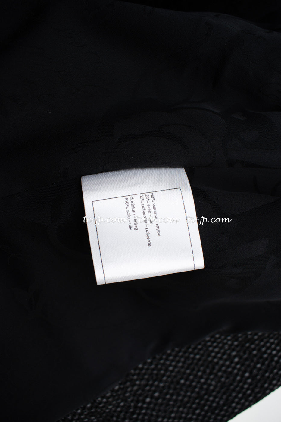 CHANEL 14C Black Metallic Tweed Jacket 42 シャネル メンズも ブラック メタリック ジャケット 即発