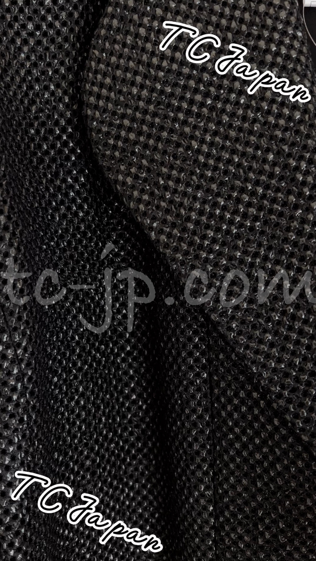 CHANEL 14C Black Metallic Tweed Jacket 42 シャネル メンズも ブラック メタリック ジャケット 即発