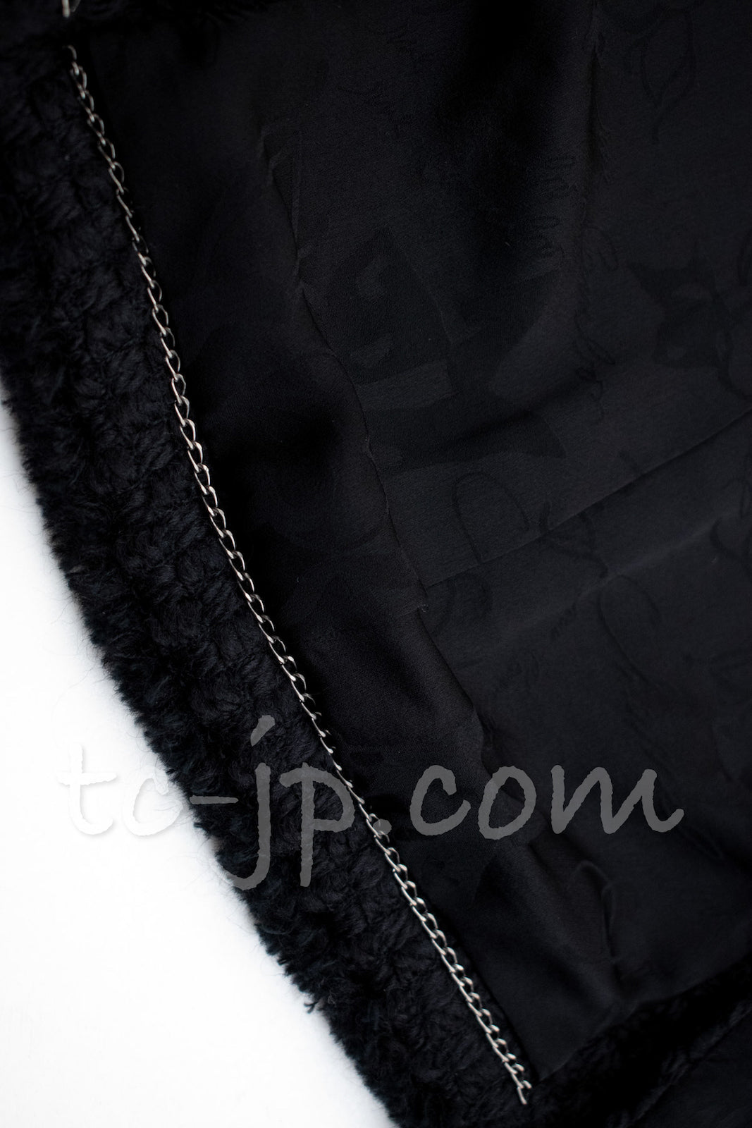 CHANEL 13PF Black Tartan Check Tweed Jacket 34 36 40 シャネル ブラック タータンチェック ツイード ジャケット 即発