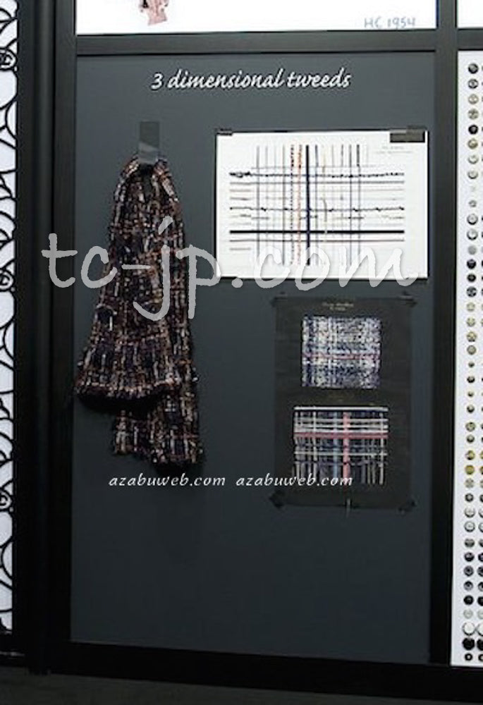 CHANEL 07A Brown Multicolor Tweed Jacket 38 シャネル ブラウン マルチカラー ツイード ジャケット 即発