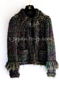 CHANEL 03A Fringe Mohair Jacket 36 38 40 シャネル モヘア・プードル・ジャケット 即発 - TC JAPAN