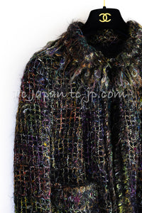 CHANEL 03A Fringe Mohair Jacket 36 38 40 シャネル モヘア・プードル・ジャケット 即発 - TC JAPAN