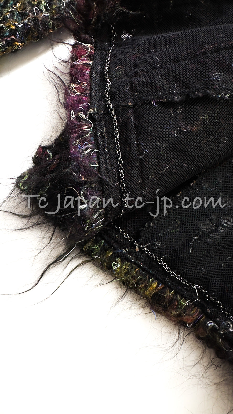 CHANEL 03A Fringe Mohair Jacket 36 38 40 シャネル モヘア・プードル・ジャケット 即発 - TC JAPAN