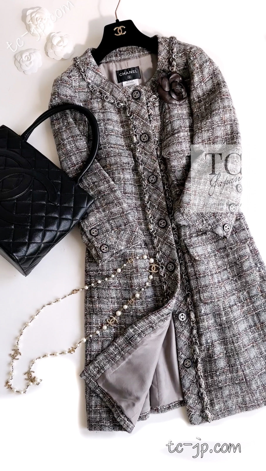 CHANEL シャネル　ブラウン　コート シャネル コート CHANEL Coat【正規品・専門店】シャネル 洋服の