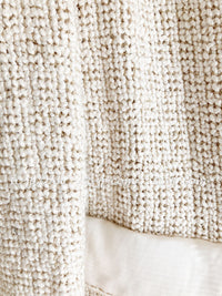 CHANEL 12PF Ivory Creme Metallic Silk Collar Mohair Tweed Coat 38 40 42 シャネル アイボリー クリーム メタリック シルク襟 モヘア ツイード コート 即発