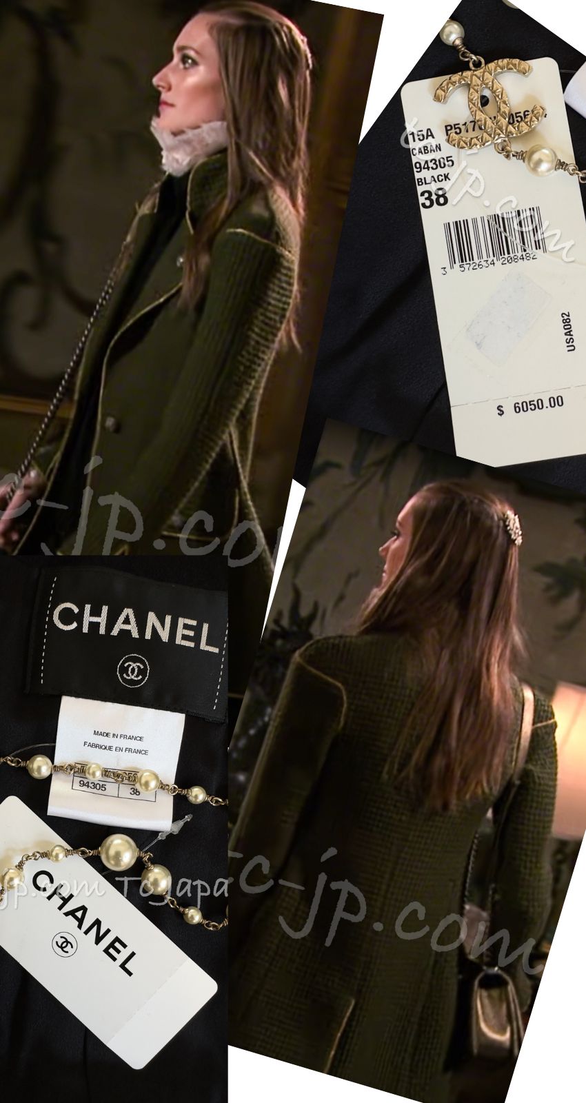 CHANEL 15PF Salzburg Black Wool Coat Gripoix Buttons 38 シャネル ザルツブルグ ブラック ウール コート グリポワ宝石ボタン 即発