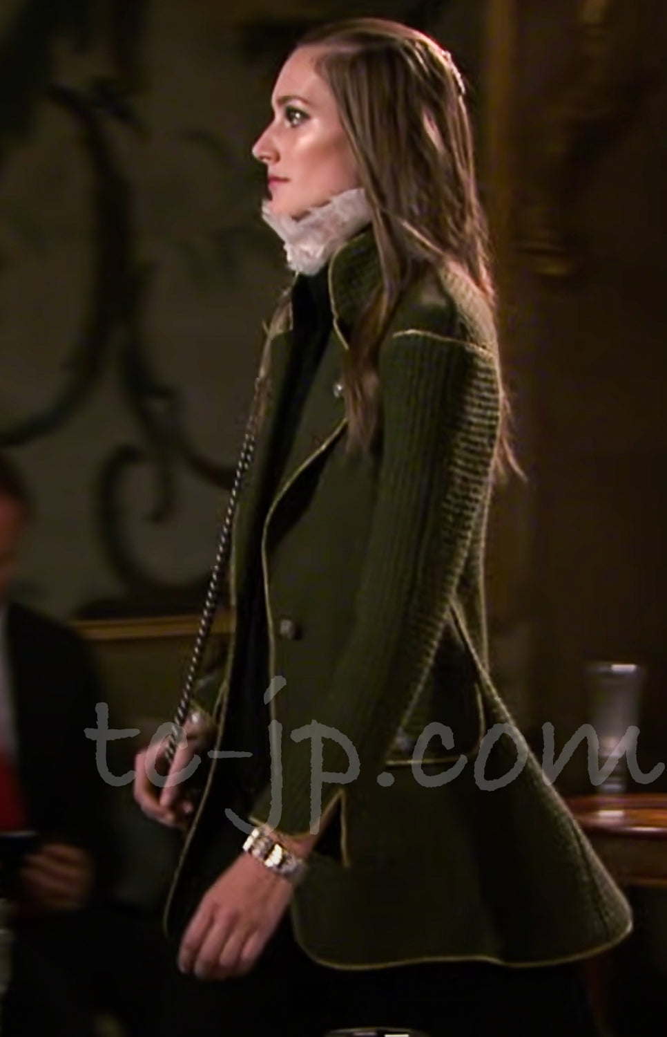 CHANEL 15PF Salzburg Black Wool Coat Gripoix Buttons 38 シャネル ザルツブルグ ブラック ウール コート グリポワ宝石ボタン 即発