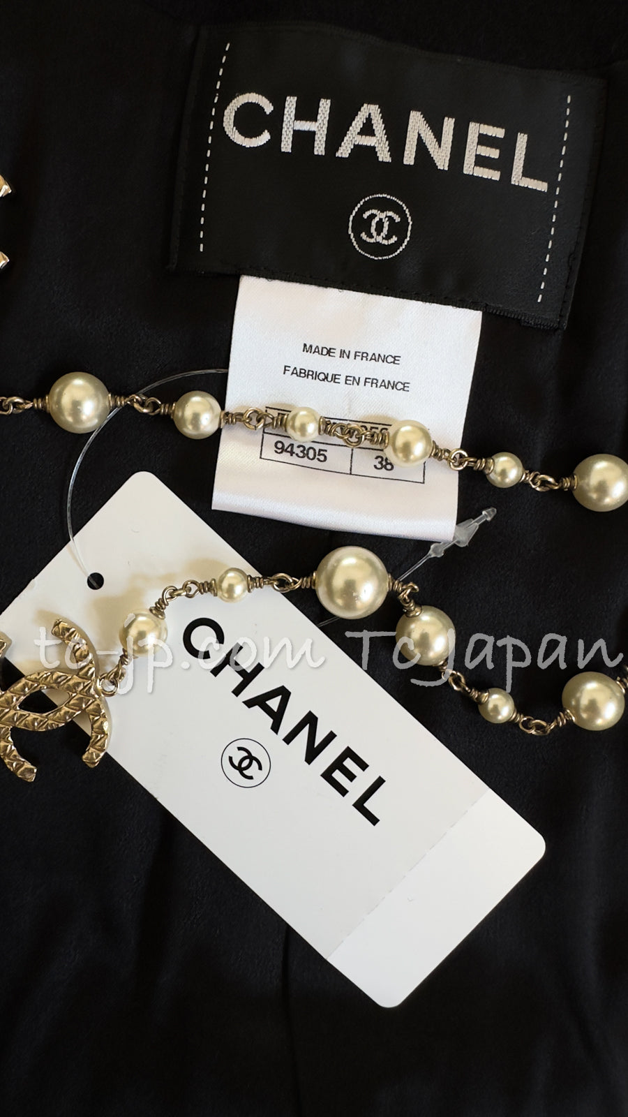 CHANEL 15PF Salzburg Black Wool Coat Gripoix Buttons 38 シャネル ザルツブルグ ブラック ウール コート グリポワ宝石ボタン 即発
