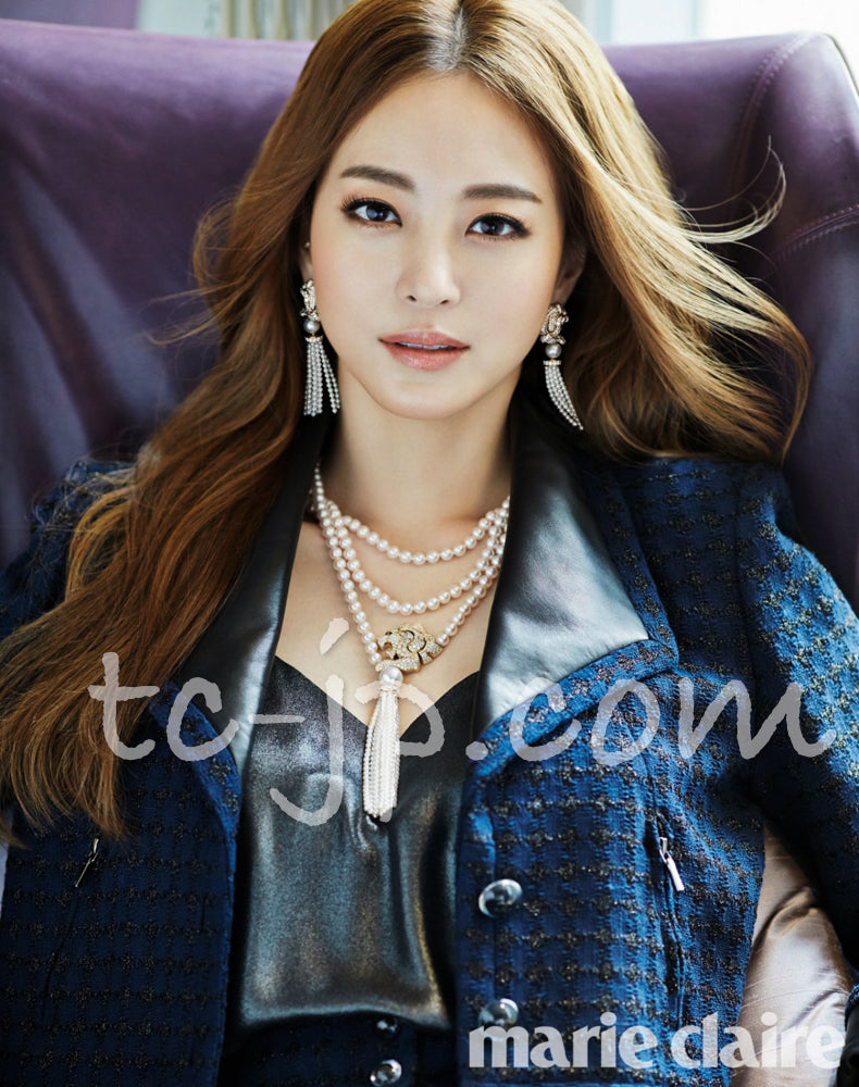 CHANEL 16S Navy Black Leather Collar Tweed Coat 36 42 シャネル ネイビー ブラック レザー襟 ツイード コート 即発