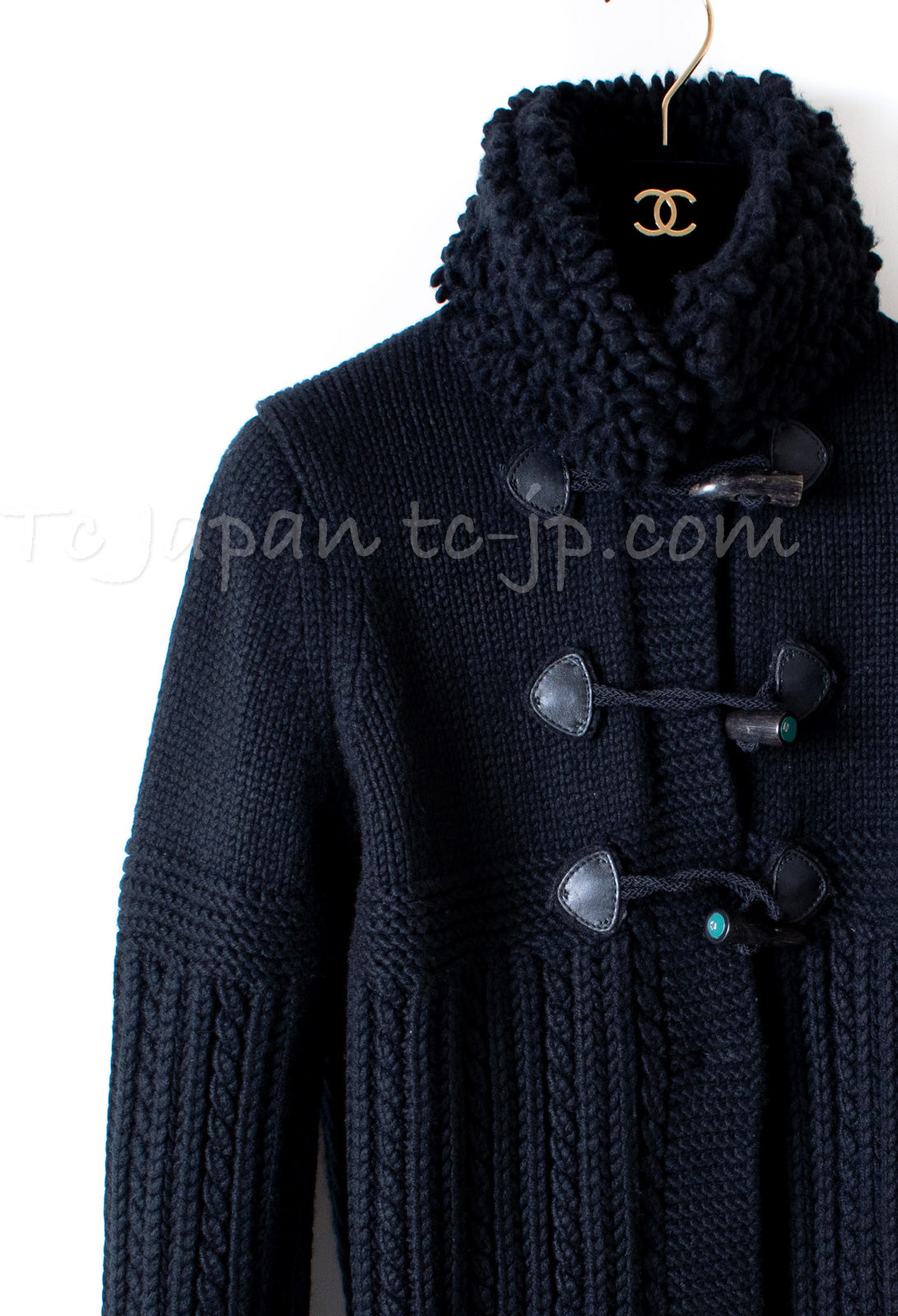 CHANEL 11A Black Cashmere 100% Cardigan Jacket 34 36 38 シャネル ブラック・カシミア 100%・カーディガン・ジャケット 即発 - TC JAPAN