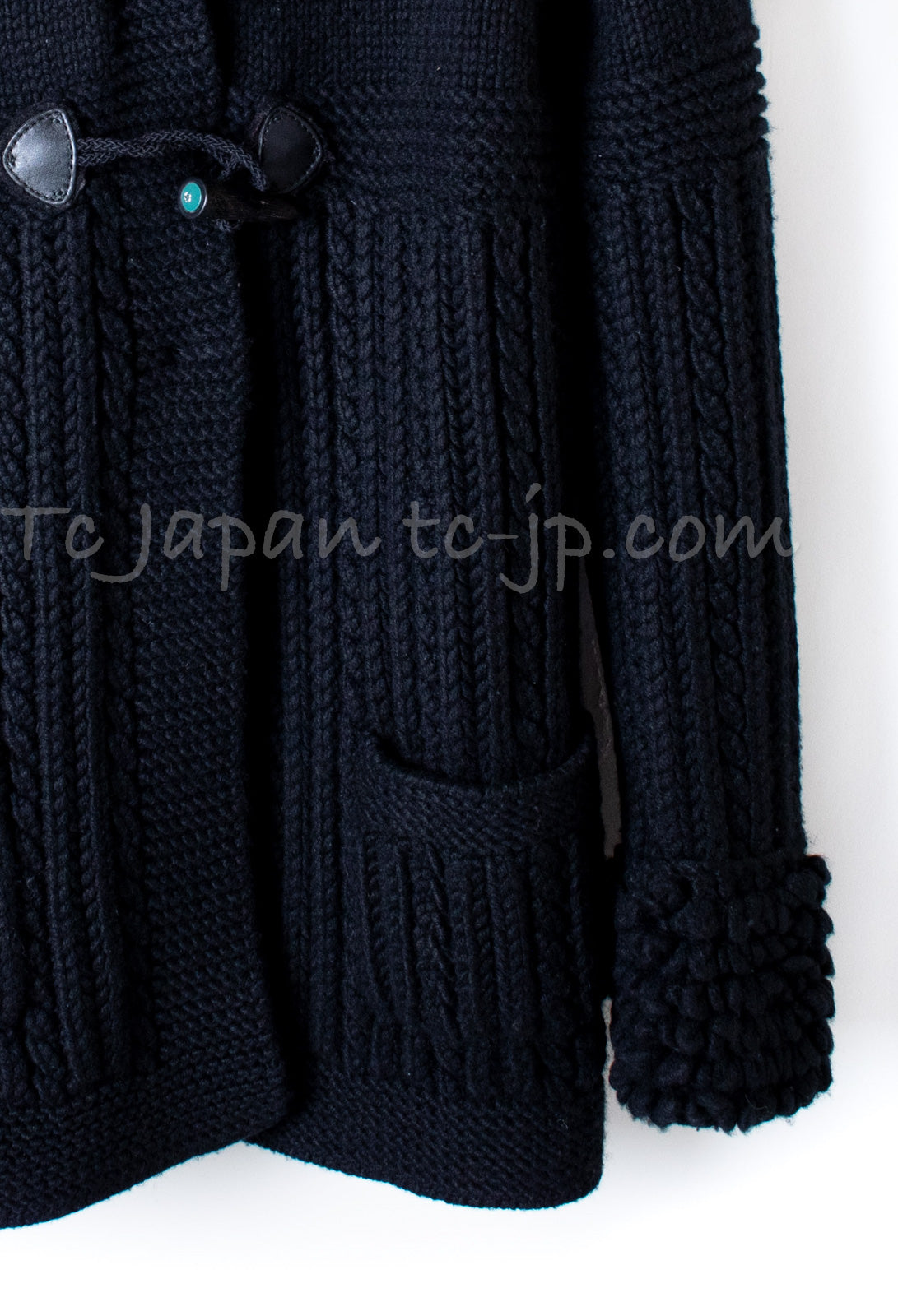 CHANEL 11A Black Cashmere 100% Cardigan Jacket 34 36 38 シャネル ブラック・カシミア 100%・カーディガン・ジャケット 即発 - TC JAPAN