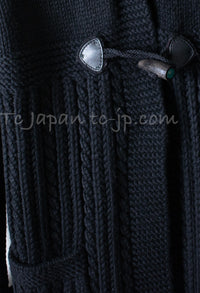 CHANEL 11A Black Cashmere 100% Cardigan Jacket 34 36 38 シャネル ブラック・カシミア 100%・カーディガン・ジャケット 即発 - TC JAPAN