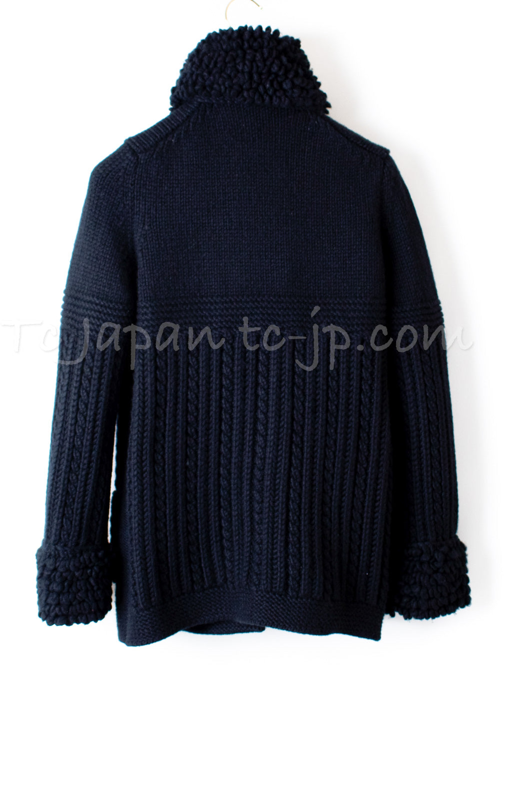CHANEL 11A Black Cashmere 100% Cardigan Jacket 34 36 38 シャネル ブラック・カシミア 100%・カーディガン・ジャケット 即発 - TC JAPAN