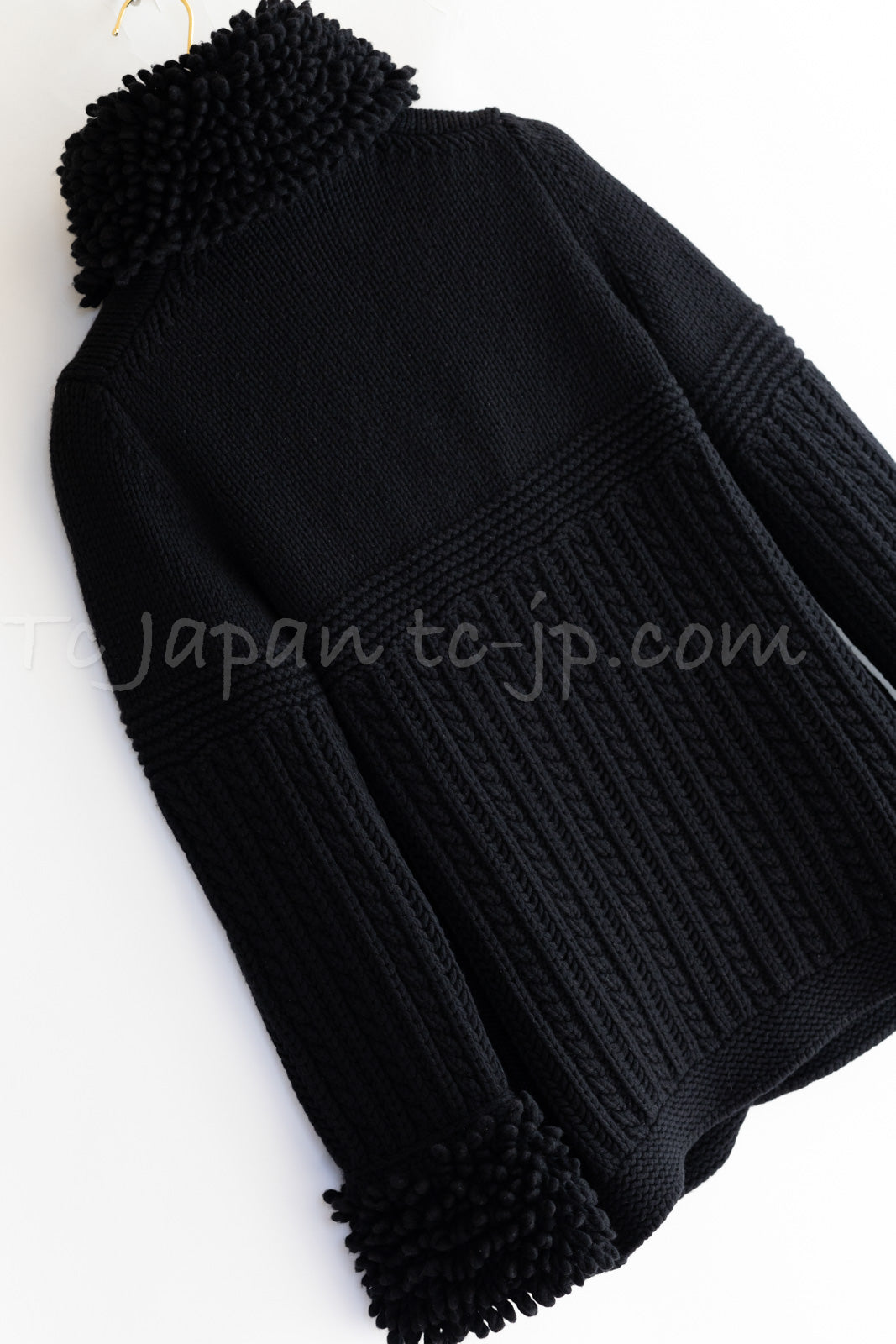 CHANEL 11A Black Cashmere 100% Cardigan Jacket 34 36 38 シャネル ブラック・カシミア 100%・カーディガン・ジャケット 即発 - TC JAPAN