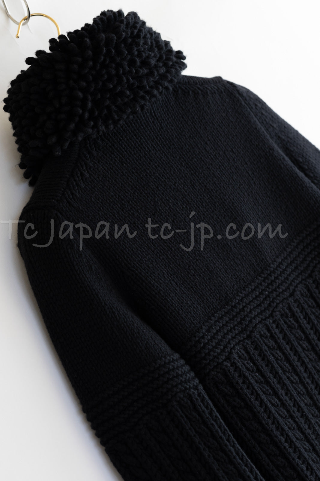 CHANEL 11A Black Cashmere 100% Cardigan Jacket 34 36 38 シャネル ブラック・カシミア 100%・カーディガン・ジャケット 即発 - TC JAPAN