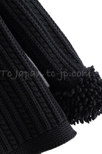 CHANEL 11A Black Cashmere 100% Cardigan Jacket 34 36 38 シャネル ブラック・カシミア 100%・カーディガン・ジャケット 即発 - TC JAPAN