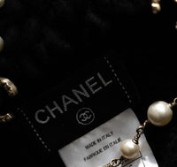 CHANEL 11A Black Cashmere 100% Cardigan Jacket 34 36 38 シャネル ブラック・カシミア 100%・カーディガン・ジャケット 即発 - TC JAPAN