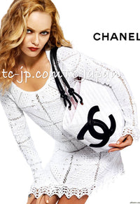 CHANEL 04S Red Crochet Frilled Knit Cardigan 34 シャネル レッド クロシェ フリル ニット カーディガン 即発