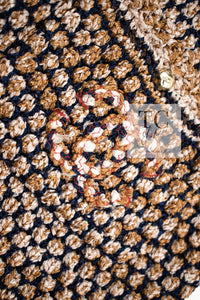CHANEL 11S Champagne Gold Beige Knit Skirt Cardigan 34 36 38 シャネル シャンパンゴールド ベージュ 女優の ニット スカート カーディガン 即発