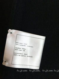 CHANEL 12A Black Wool Cashmere Lambskin Pocket Dress 36 シャネル ブラック ウール カシミア ラムスキン レザー マトラッセ ポケット ワンピース 即発