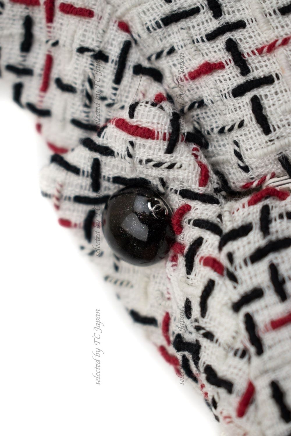 CHANEL 15S White Ivory Multi Tweed Dress 38 シャネル ホワイト アイボリー マルチ ツイード フレア ワンピース 即発