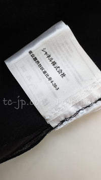 CHANEL 02S Black Silk Sleeveless Pleated Dress 38 シャネル ブラック シルク ノースリーブ プリーツ ワンピース 即発