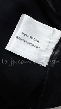 CHANEL 02S Black Silk Sleeveless Pleated Dress 38 シャネル ブラック シルク ノースリーブ プリーツ ワンピース 即発
