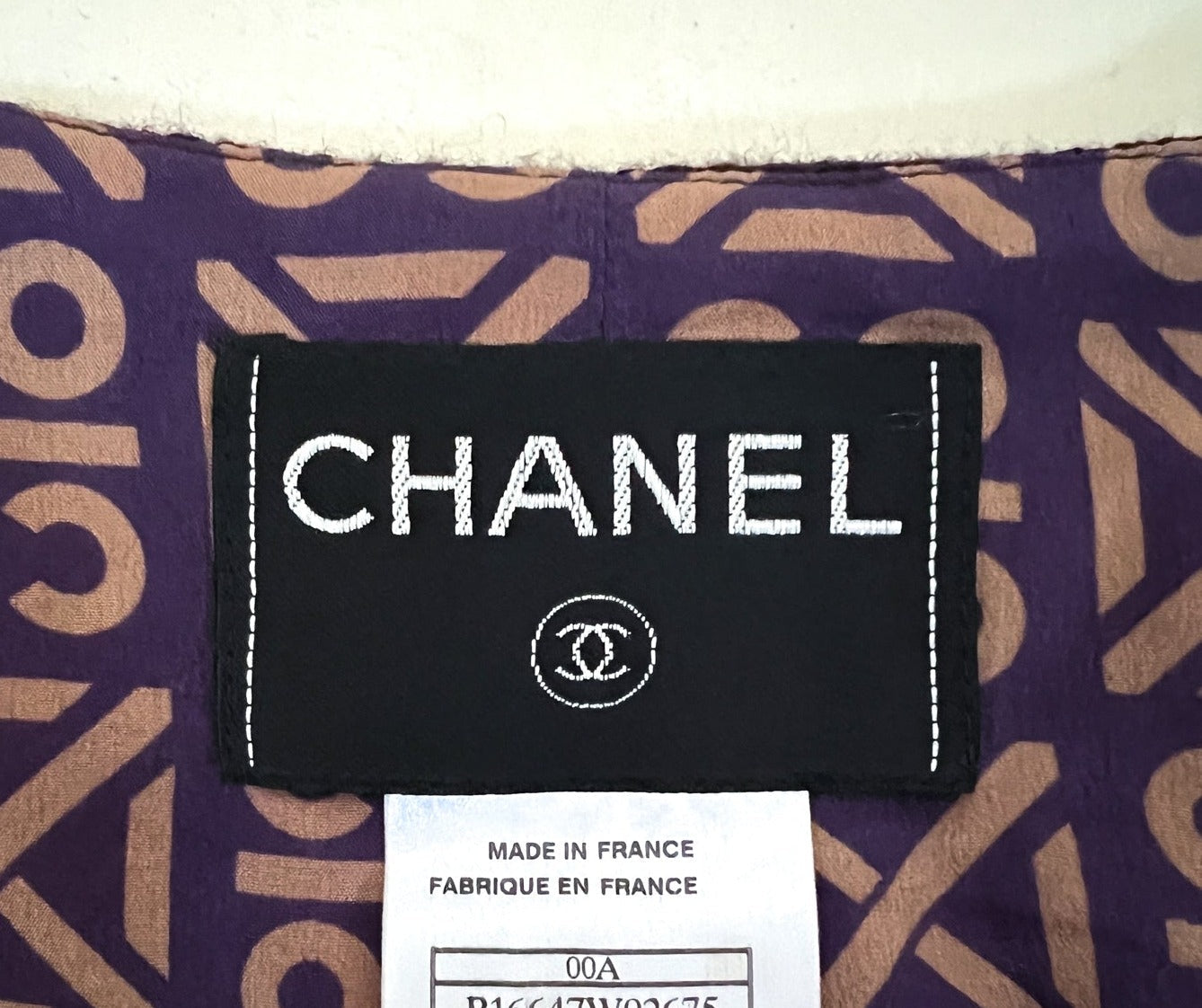 CHANEL 00A Brown Cashmere 100% Zipper Jacket Skirt Suit 38 シャネル ブラウン カシミア ジッパー ジャケット スカート スーツ 即発