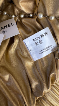 CHANEL 23C Black Gold Blouson Riders Jacket 36 シャネル ブラック ゴールド ライダース ブルゾン ジャケット 即発