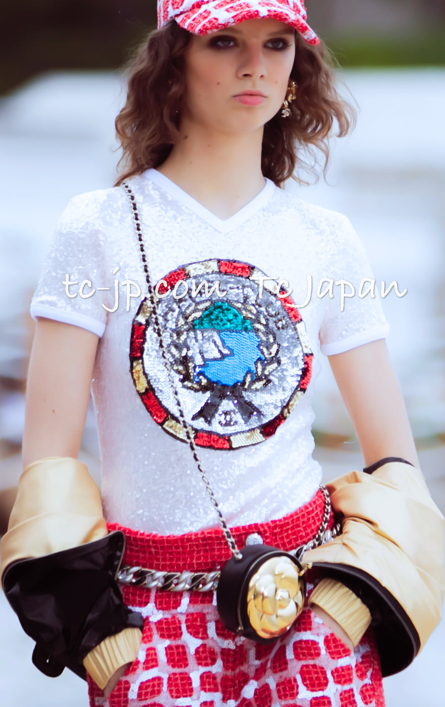 CHANEL 23C Black Gold Blouson Riders Jacket 36 シャネル ブラック ゴールド ライダース ブルゾン ジャケット 即発