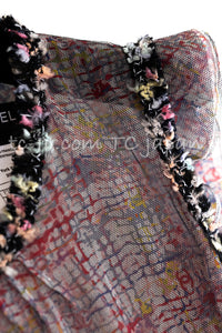 CHANEL 05C 57Th NY Limited Collection Silk Wool Tweed Jacket Tops Set 42 44 シャネル NY 57番街 限定 シルク ウール ツイード ジャケット トップス セット 即発