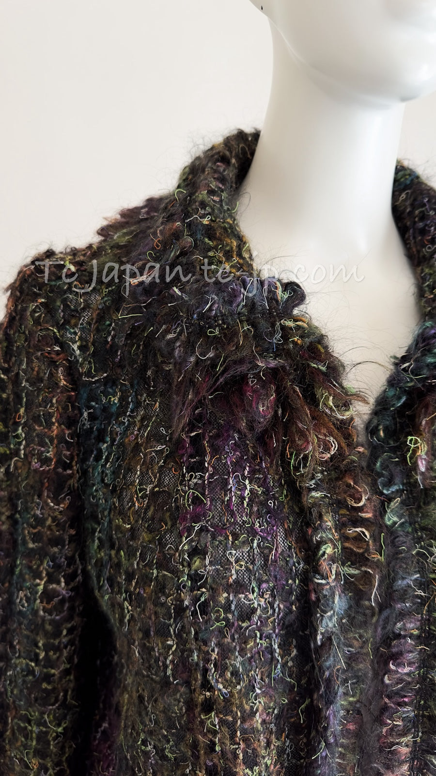 CHANEL 03A Fringe Mohair Jacket 36 38 40 シャネル モヘア・プードル・ジャケット 即発 - TC JAPAN