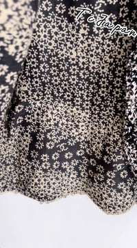 CHANEL 03S Beige Cotton Ruffled Floral Trim Tweed Jacket 36 38 シャネル ベージュ コットン ラッフル フローラルトリム ツイード ジャケット 即発