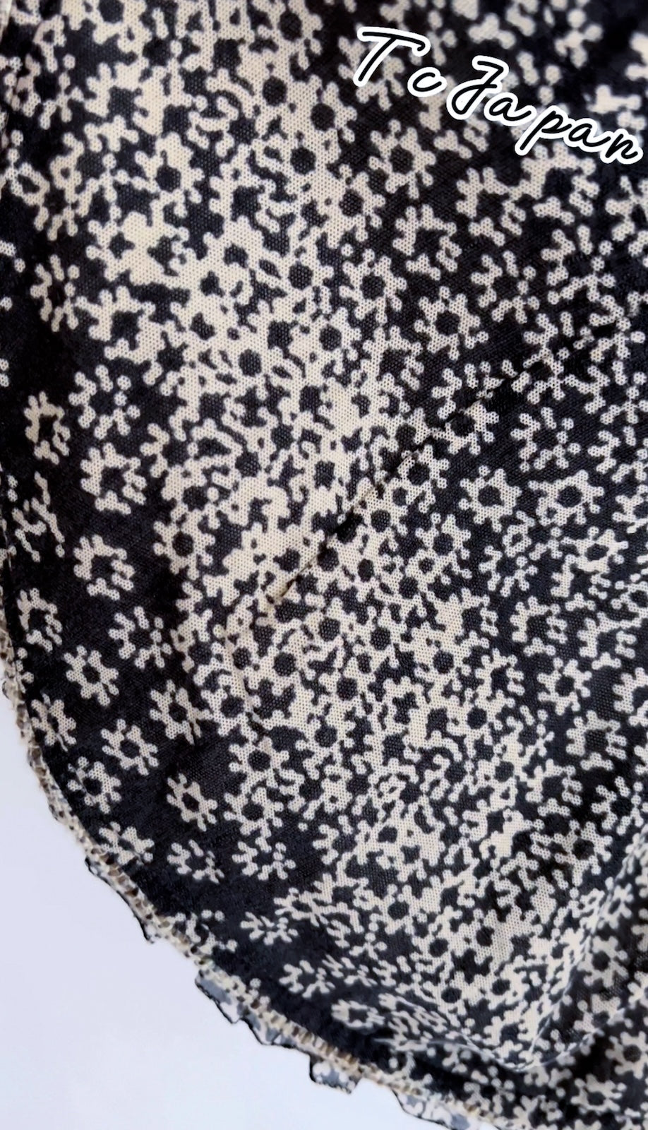 CHANEL 03S Beige Cotton Ruffled Floral Trim Tweed Jacket 36 38 シャネル ベージュ コットン ラッフル フローラルトリム ツイード ジャケット 即発