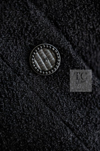 CHANEL 03A Black CC Buttons Wool Jacket 36 シャネル ブラック ココ ボタン ウール ジャケット 即発