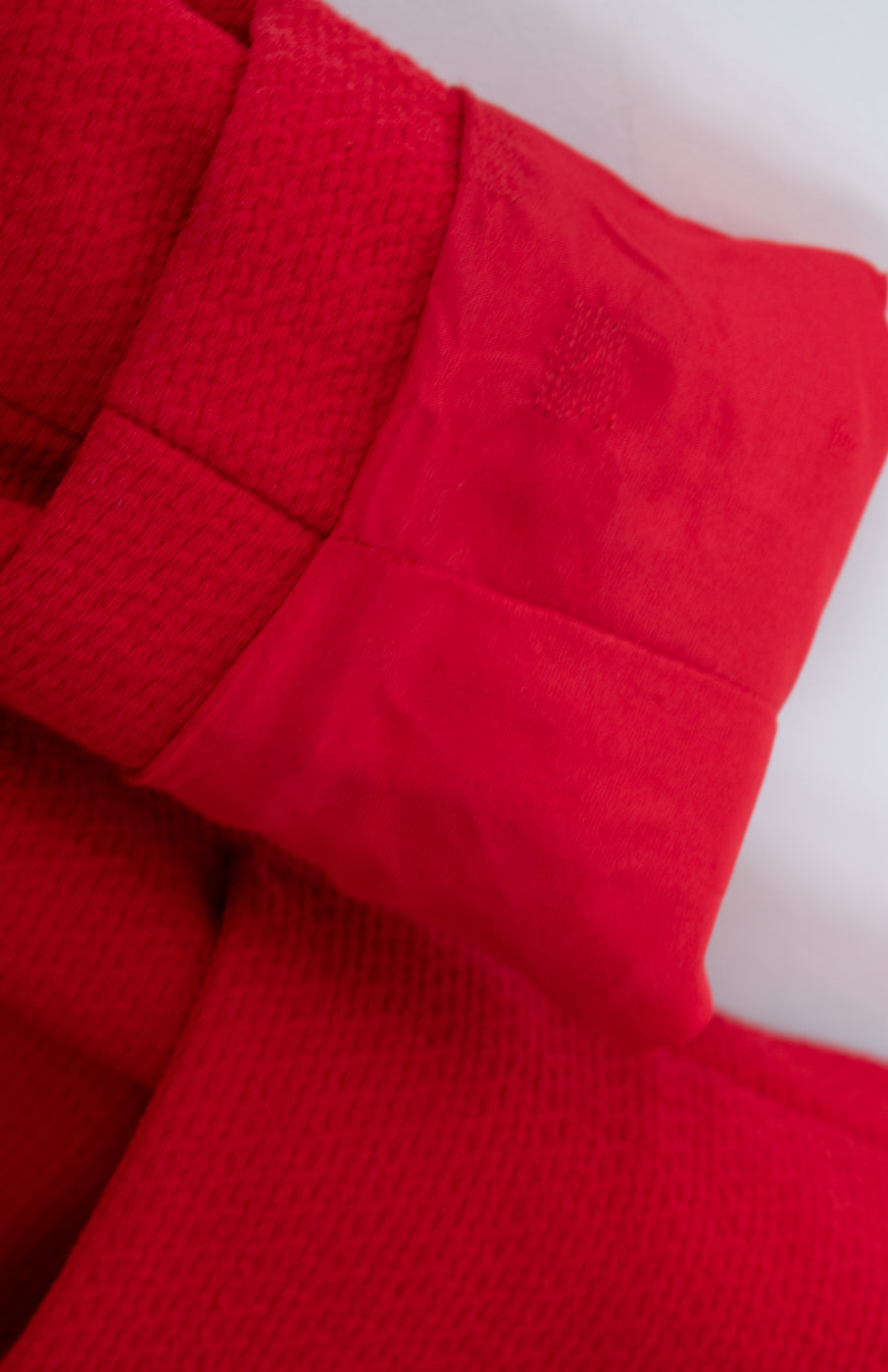 CHANEL 90s Vintage Red CC Silver Button Double Jacket 34 36 シャネル ヴィンテージ レッド CC シルバー ボタン ダブル ジャケット 即発