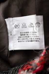 CHANEL 13PF Gray Black Trim Wool Tweed Jacket 38 40 シャネル グレー ブラック トリミング ウール ツイード ジャケット 即発