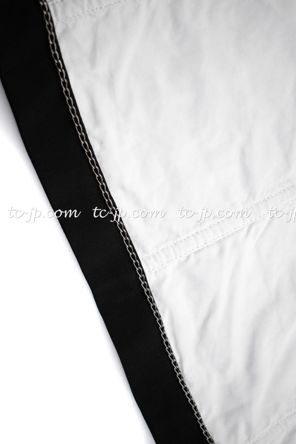 CHANEL 14C Black White Floral Lace Party Double Jacket 34 36 シャネル ブラック ホワイト フローラル レース パーティー ダブル ジャケット 即発