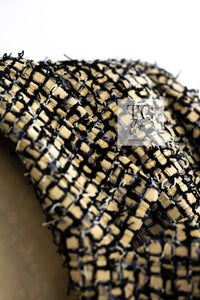 CHANEL 22PS Yellow Black Lion Button Double Jacket 38 40 シャネル イエロー ブラック ライオン ボタン ダブル ジャケット 即発