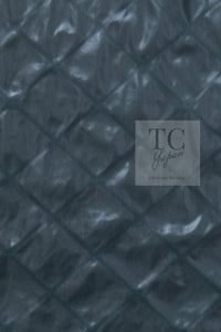 CHANEL 13S Navy Silk Nylon Camellia Stand Collar Jacket Coat 38 40 シャネル ネイビー シルク ナイロン カメリア スタンド襟  ジャケット コート 即発