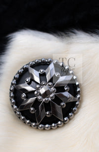 CHANEL 09A Black Ivory Wool Lamb Fur Lining Jacket 36 38 シャネル ブラック アイボリー ウール ラム ファー ライニング ジャケット 即発