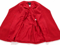 CHANEL 93A Vintage Red Sequin Wool Jacket Coat 38 40 42 シャネル ヴィンテージ レッド スパンコール ウール ジャケット コート 即発