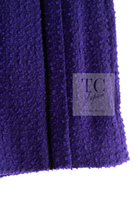 CHANEL 93A Vintage Purple Wool Tweed Jacket Skirt Suit 38 40 42 シャネル ヴィンテージ プラム パープル ウール ツイード ジャケット スカート スーツ 即発