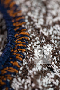CHANEL 11S Brown Orange Navy CC Logo Knit Dress 34 シャネル ブラウン オレンジ CC ロゴ ニット ワンピース 即発