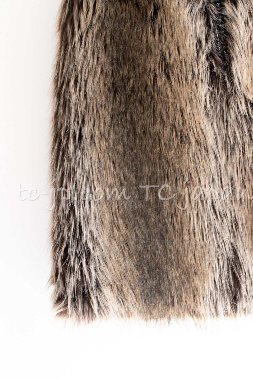 CHANEL 10A Black Re d Wool Lesage Tweed Fantasy Fur Mini Skirt 34 シャネル ブラック レッド ウール ルサージュ ファンタジー ファー ミニ スカート 即発