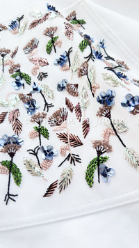 Christian Dior White EmbellishedDress 36 クリスチャン ディオール ホワイト・刺繍・ビーズ・ドレス・ワンピース 即発