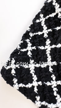 CHANEL 09S Black White Sequin Dress 36 シャネル ブラック ホワイト スパンコール ワンピース 即発