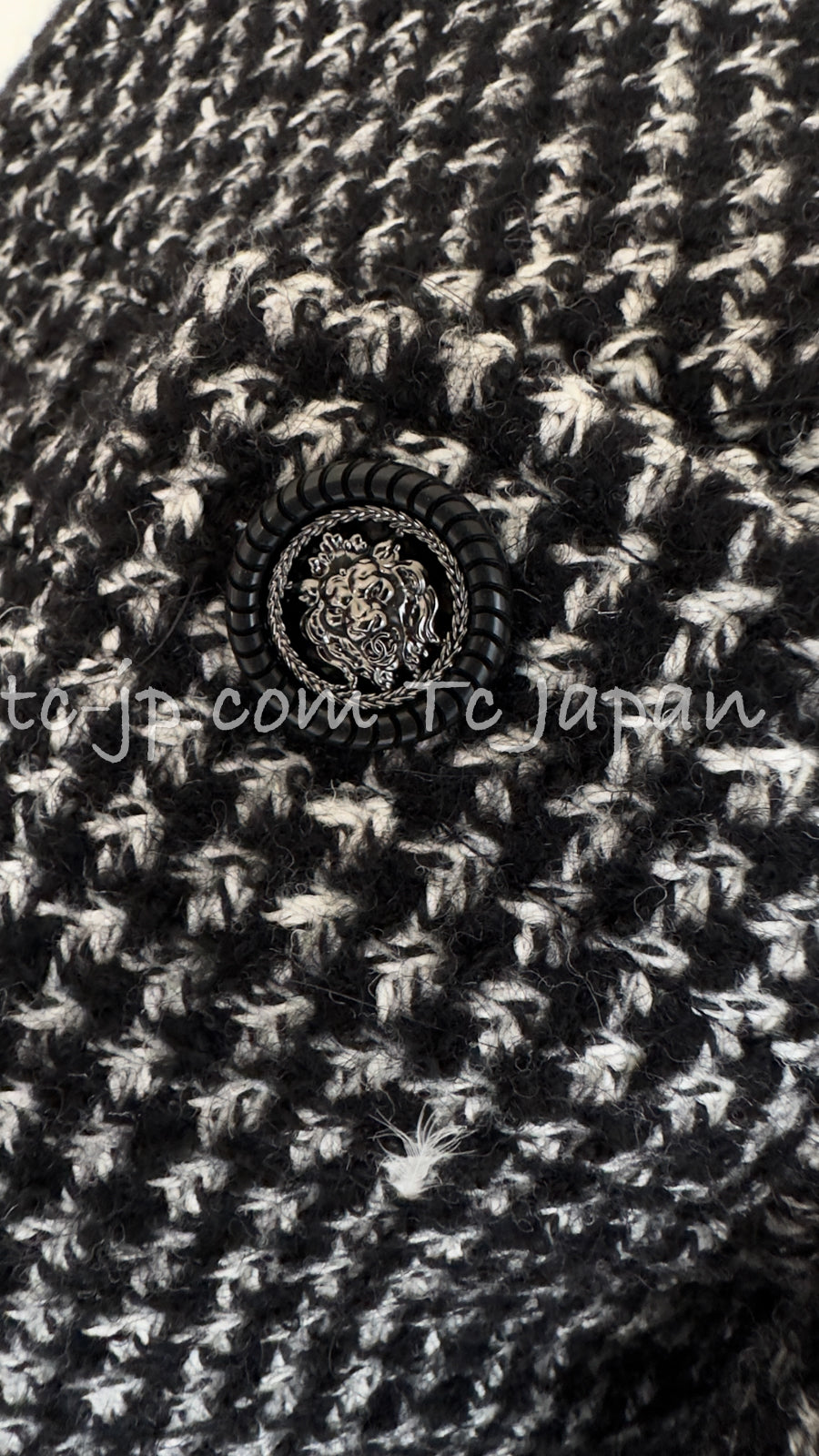 CHANEL 14B Black White Wool Silk Tweed Dress 34 シャネル ブラック ホワイト ウール シルク ツイード ワンピース 即発